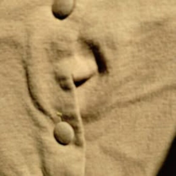 1950's Mustard yellow wool top - Picture 4 of 10